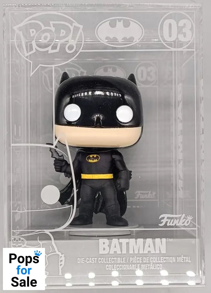 #03 Batman - DC - DieCast Funko POP - PopsforSale.co.uk