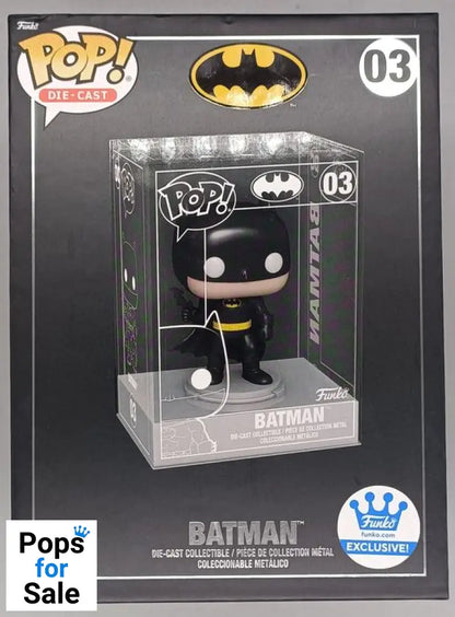 #03 Batman - DC - DieCast Funko POP