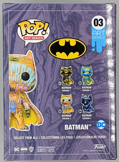 #03 Batman (Orange) - Art Series Funko POP - PopsforSale.co.uk