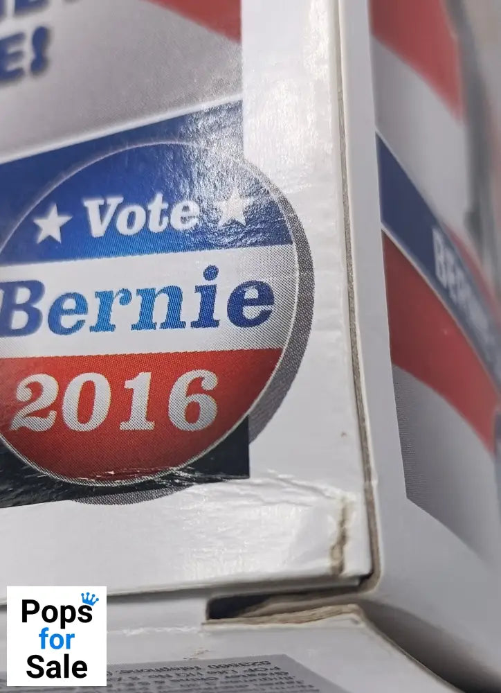 #03 Bernie Sanders - The Vote 2016 Road To The White House Box Damaged Funko POP - PopsforSale.co.uk