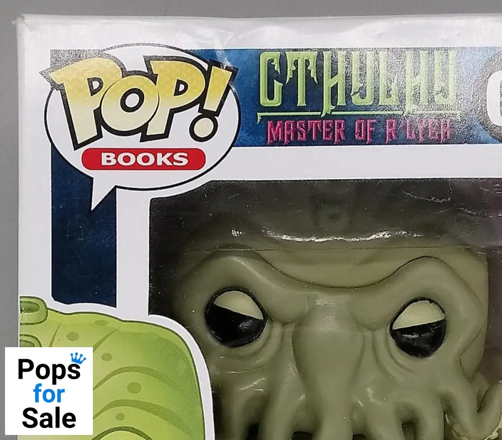 #03 Cthulhu - Books - H P Lovecraft - Box Damaged Funko POP - PopsforSale.co.uk