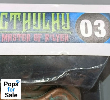 03 Cthulhu (Patina) - Books - Horror - 2015 Con Box Damaged Funko POP