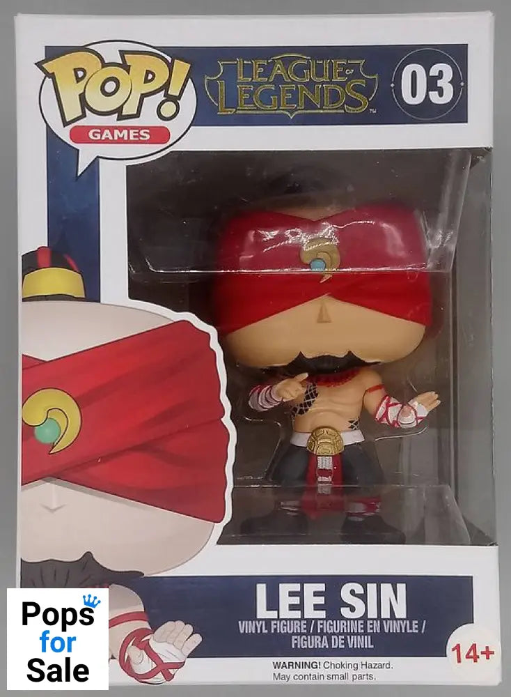 #03 Lee Sin - League of Legends Funko POP