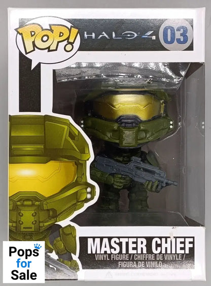 03 Master Chief - Halo 4 - Funko POP - Box Damaged