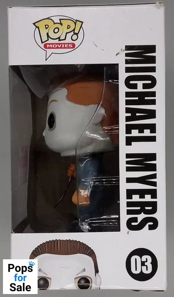 #03 Michael Myers - Horror - Halloween - Box Damaged Funko POP