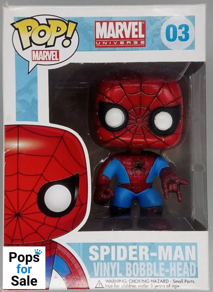 #03 Spider-Man - Marvel - Box Damaged Funko POP