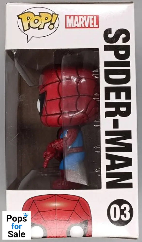 #03 Spider-Man - Marvel Funko POP - PopsforSale.co.uk