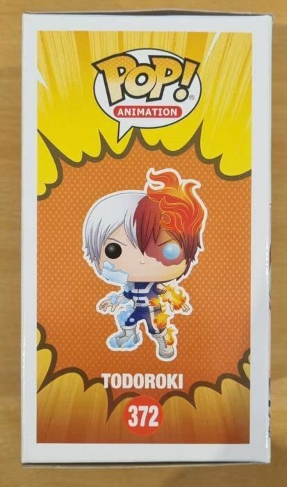 372 Todoroki  Metallic Animation My Hero Academia Funko POP - Box Damaged