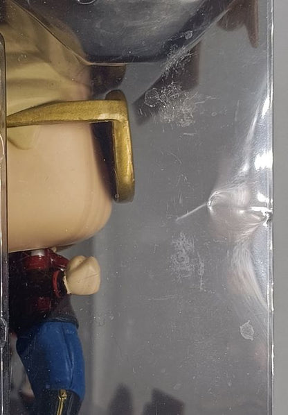 Captain Marvel vs Chun-Li Capcom (Blue Pants) - Damaged Box Funko POP