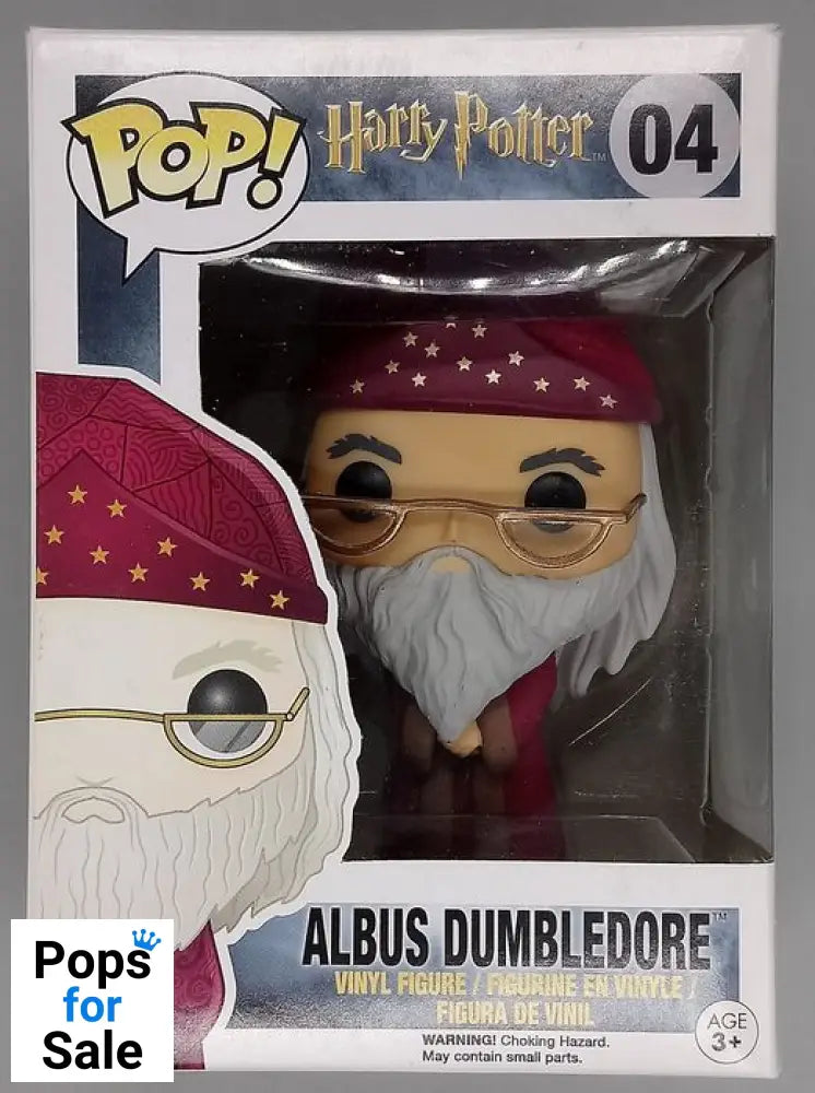 #04 Albus Dumbledore - Harry Potter - Box Damaged Funko POP