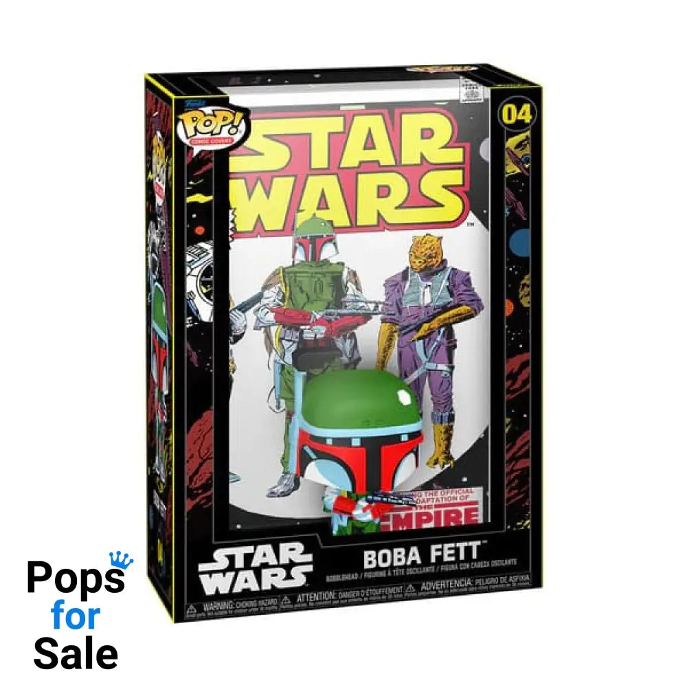 #04 Boba Fett - Star Wars Comic Cover Brand New Funko POP