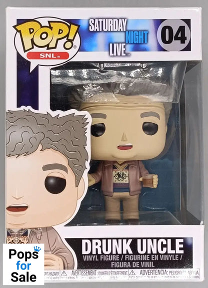 04 Drunk Uncle - SNL Saturday Night Live - Funko POP - Box Damaged