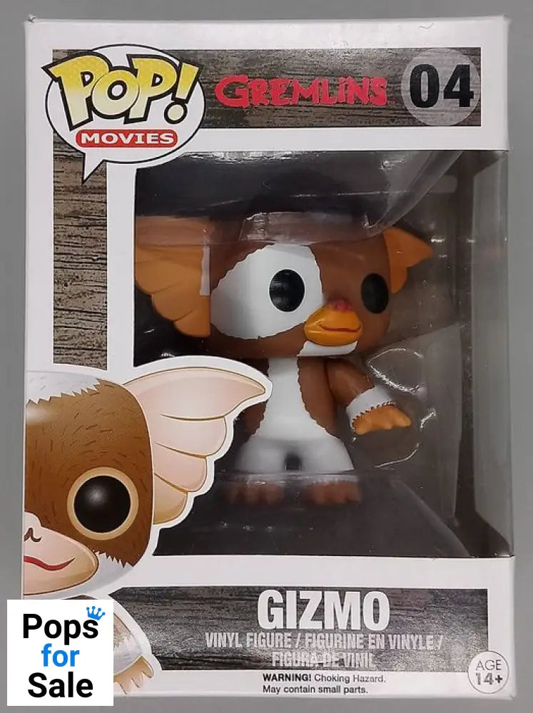 #04 Gizmo - Gremilins - Box Damaged Funko POP
