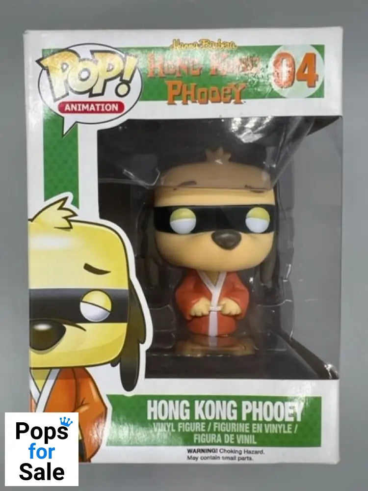 04 Hong Kong Phooey - Funko POP - Box Damaged