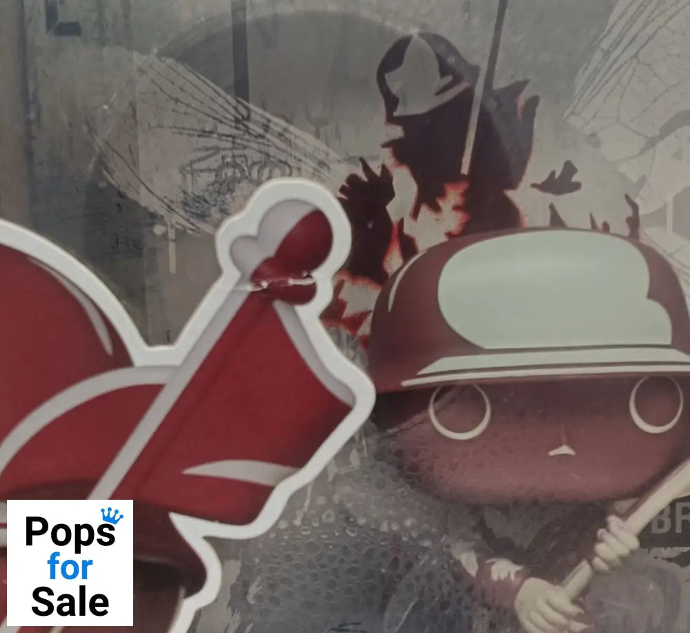 04 Hybrid Theory - Albums - Linkin Park - Rocks - Funko POP - Box Damaged