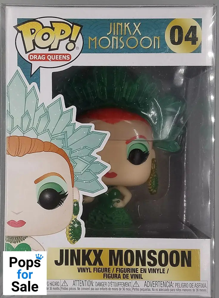 #04 Jinkx Monsoon - Drag Queens Funko POP