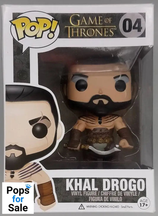 04 Khal Drogo - Game of Thrones - Funko POP - Box Damaged
