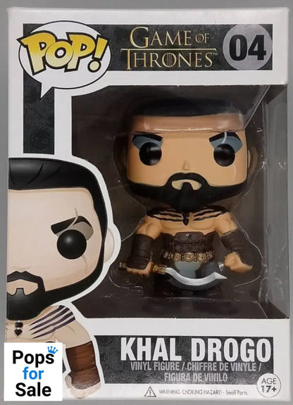 04 Khal Drogo - Game of Thrones - Funko POP - Box Damaged