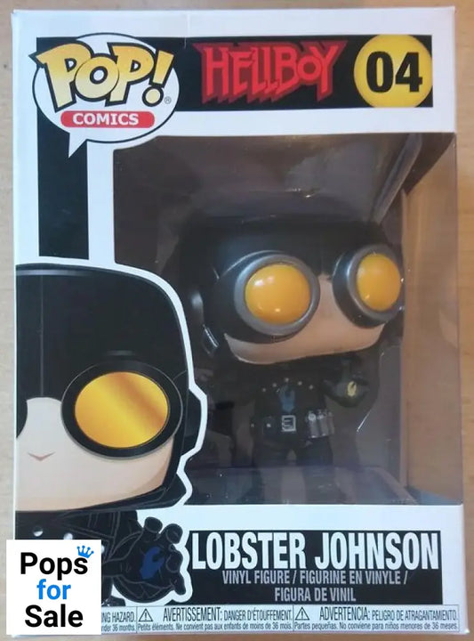 #04 Lobster Johnson - Comics Hellboy Funko POP - PopsforSale.co.uk