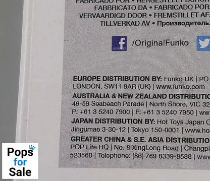 04 Lobster Johnson - Comics Hellboy - Funko POP - Box Damaged