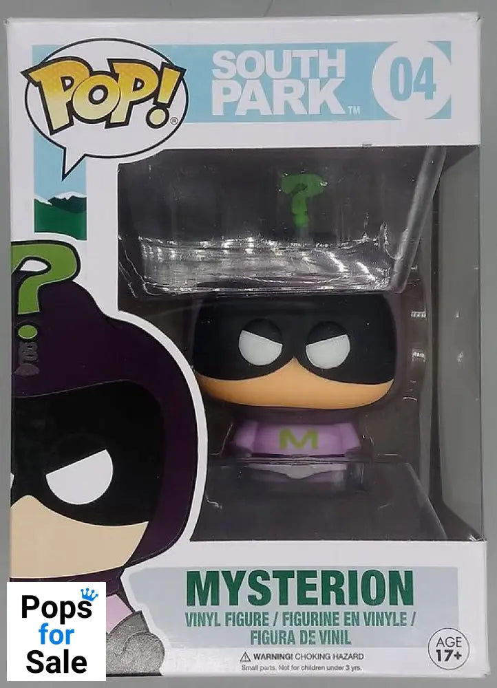 04 Mysterion - South Park - Funko POP - Box Damaged