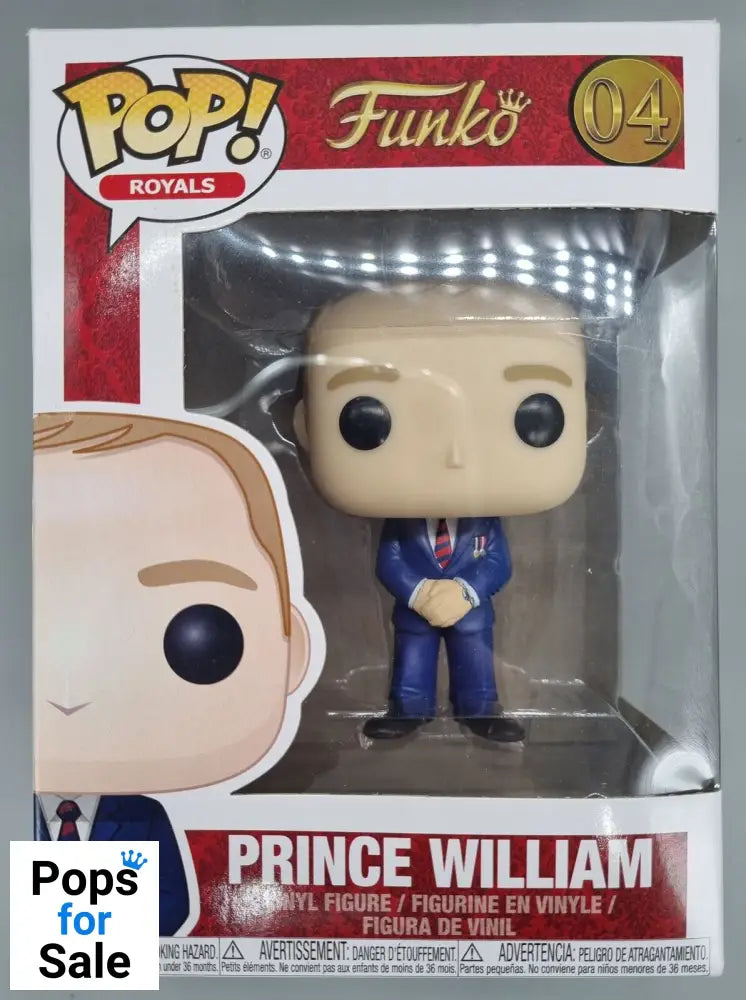 #04 Prince William - Royals Funko POP