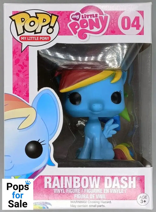 04 Rainbow Dash - My Little Pony - Box Damaged Funko POP