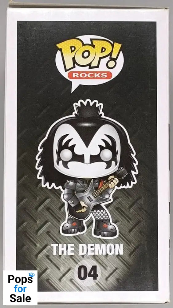 #04 The Demon - KISS Funko POP - PopsforSale.co.uk