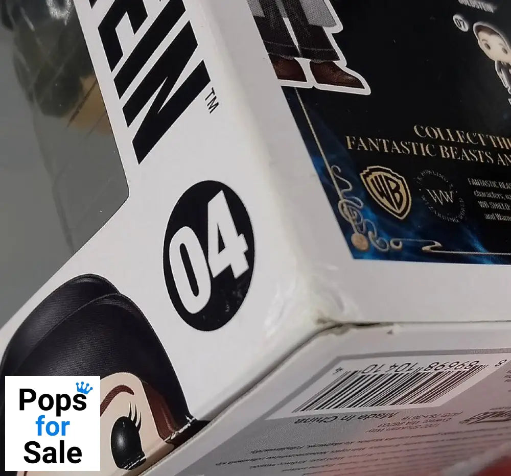 #04 Tina Goldstein - Fantastic Beasts - Box Damaged Funko POP