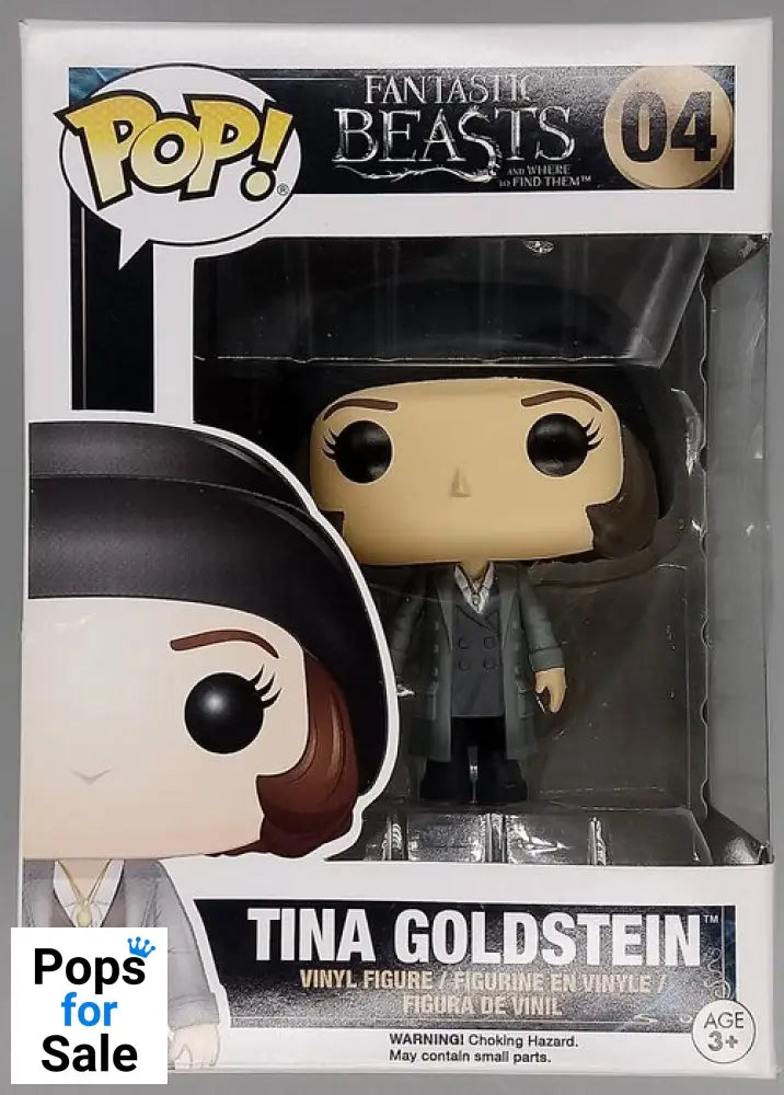 #04 Tina Goldstein - Fantastic Beasts - Box Damaged Funko POP