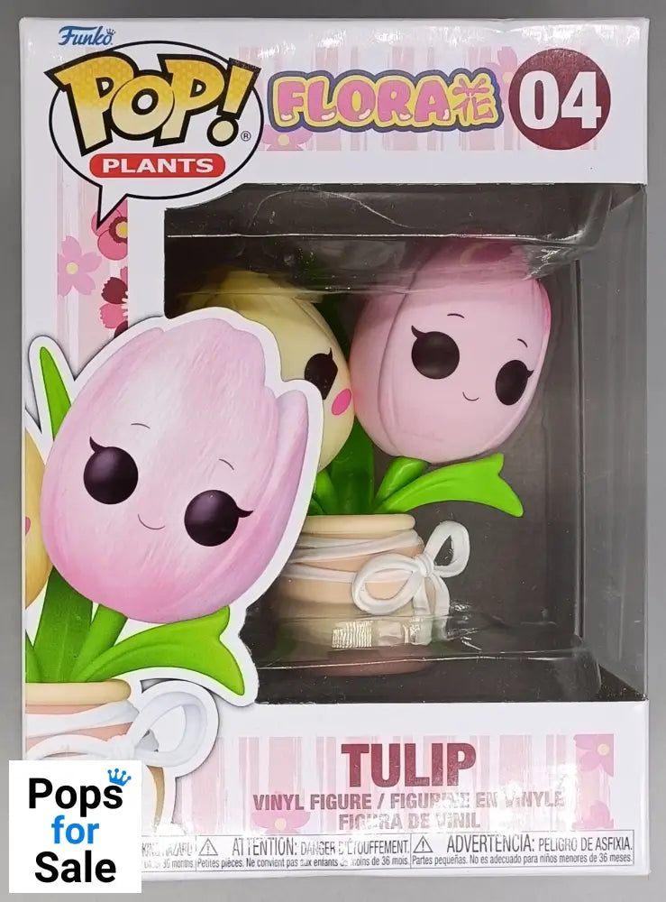 04 Tulip - Flora - Funko POP - Box Damaged