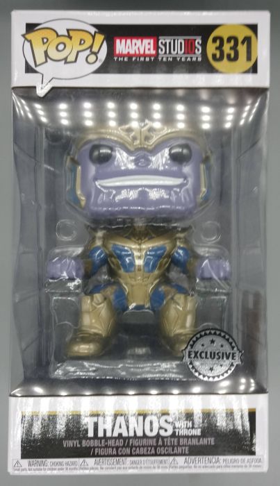 #331 Thanos (with Throne) - Deluxe - Marvel 10 Years Funko POP