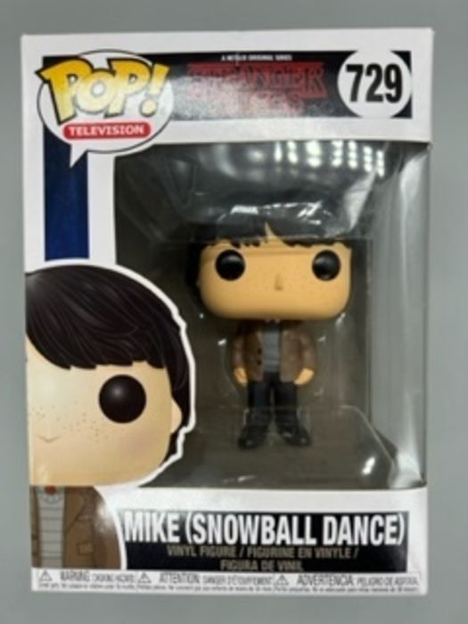729 Mike (Snowball Dance) - Stranger Things - Damaged Box Funko POP