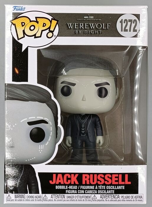 #1272 Jack Russell - Marvel - Werewolf By Night Box Damaged Funko POP