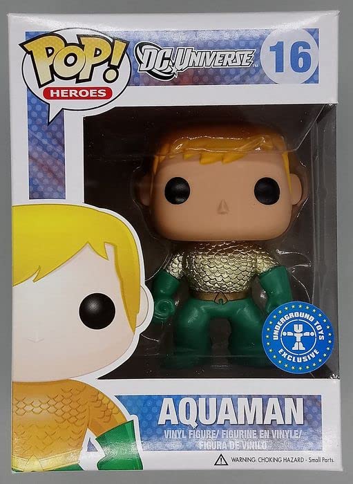 16 Aquaman (New 52) - DC Universe - Funko POP - Box Damaged