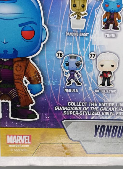 #74 Yondu - Marvel Guardians of the Galaxy - Box Damaged Funko POP