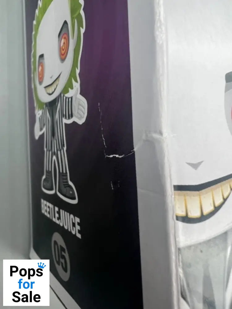 05 Beetlejuice - Beetlejuice - Horror - Box Damaged Funko POP