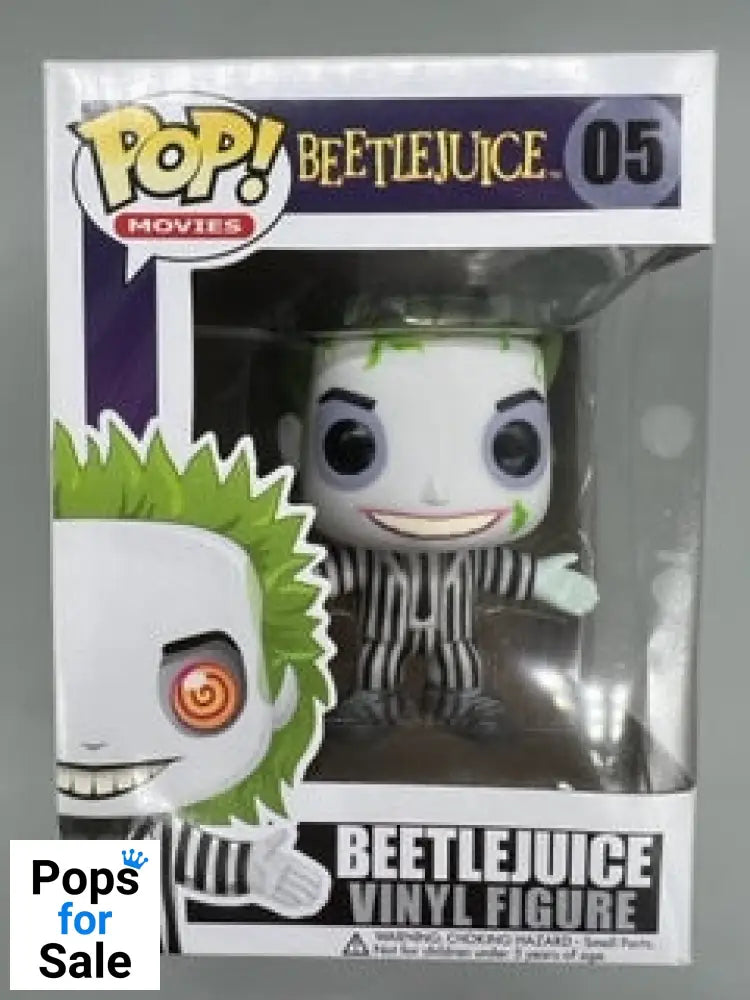 05 Beetlejuice - Beetlejuice - Funko POP - Brand New