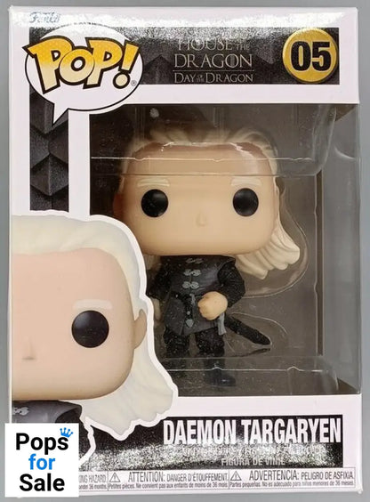 #05 Daemon Targaryen - Pop House of the Dragon - Box Damaged Funko POP