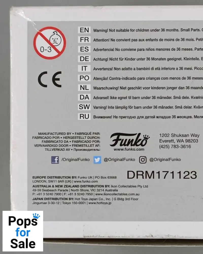 05 Donatello - 8-Bit - Teenage Mutant Ninja Turtles Funko POP - Box Damaged