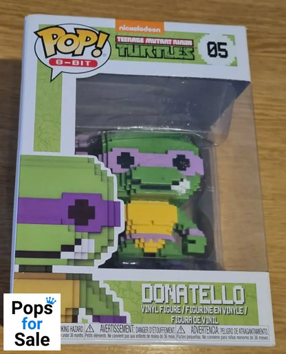 05 Donatello - 8-Bit - Teenage Mutant Ninja Turtles Funko POP - Box Damaged