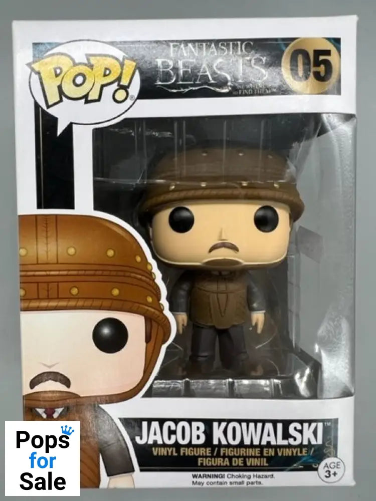 #05 Jacob Kowalski - Fantastic Beasts - Box Damaged Funko POP - PopsforSale.co.uk