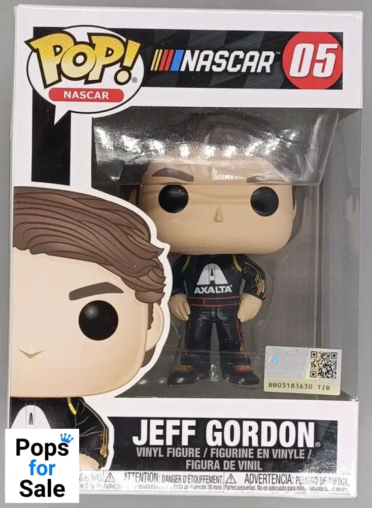 #05 Jeff Gordon - NASCAR - Box Damaged Funko POP - PopsforSale.co.uk