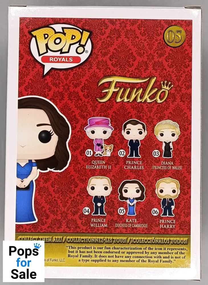#05 Kate (Duchess of Cambridge) - Royals Funko POP