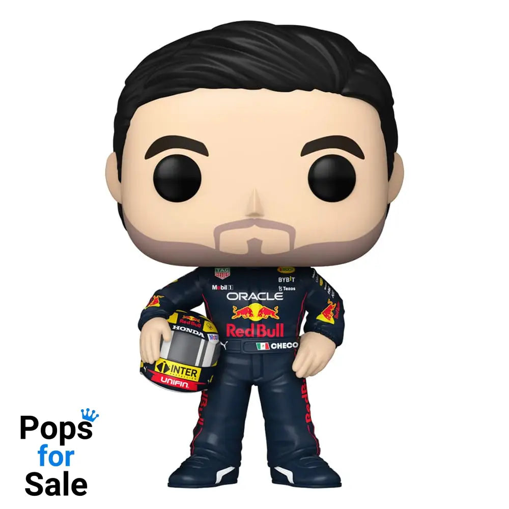 05 Sergio Perez W/Helmet - Formula 1 Oracle Red Bull Racing Funko Pop Presale