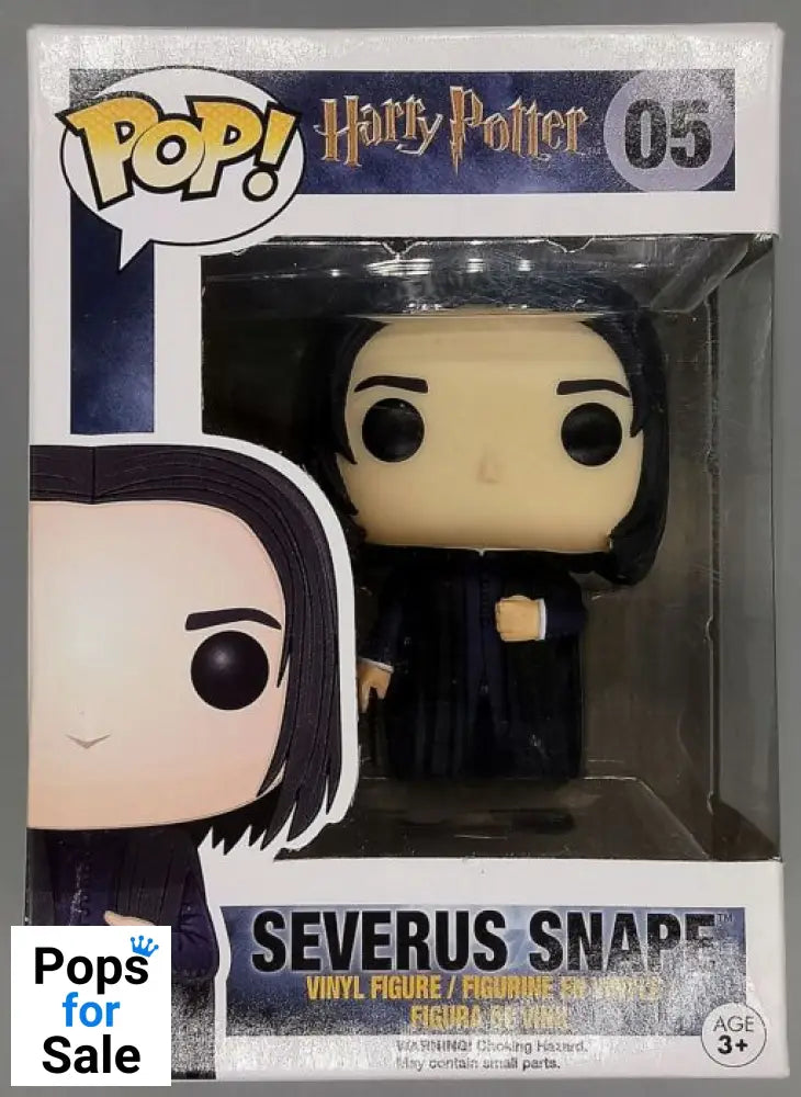 #05 Severus Snape - Harry Potter - Box Damaged Funko POP