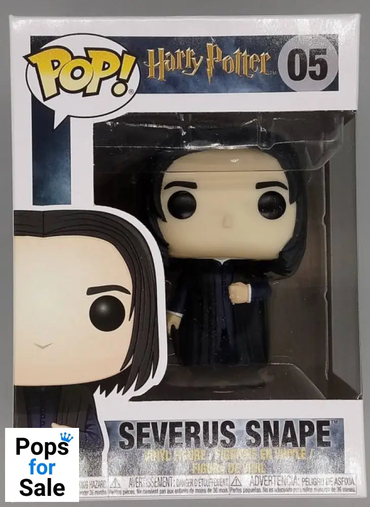 #05 Severus Snape - Harry Potter - Box Damaged Funko POP - PopsforSale.co.uk