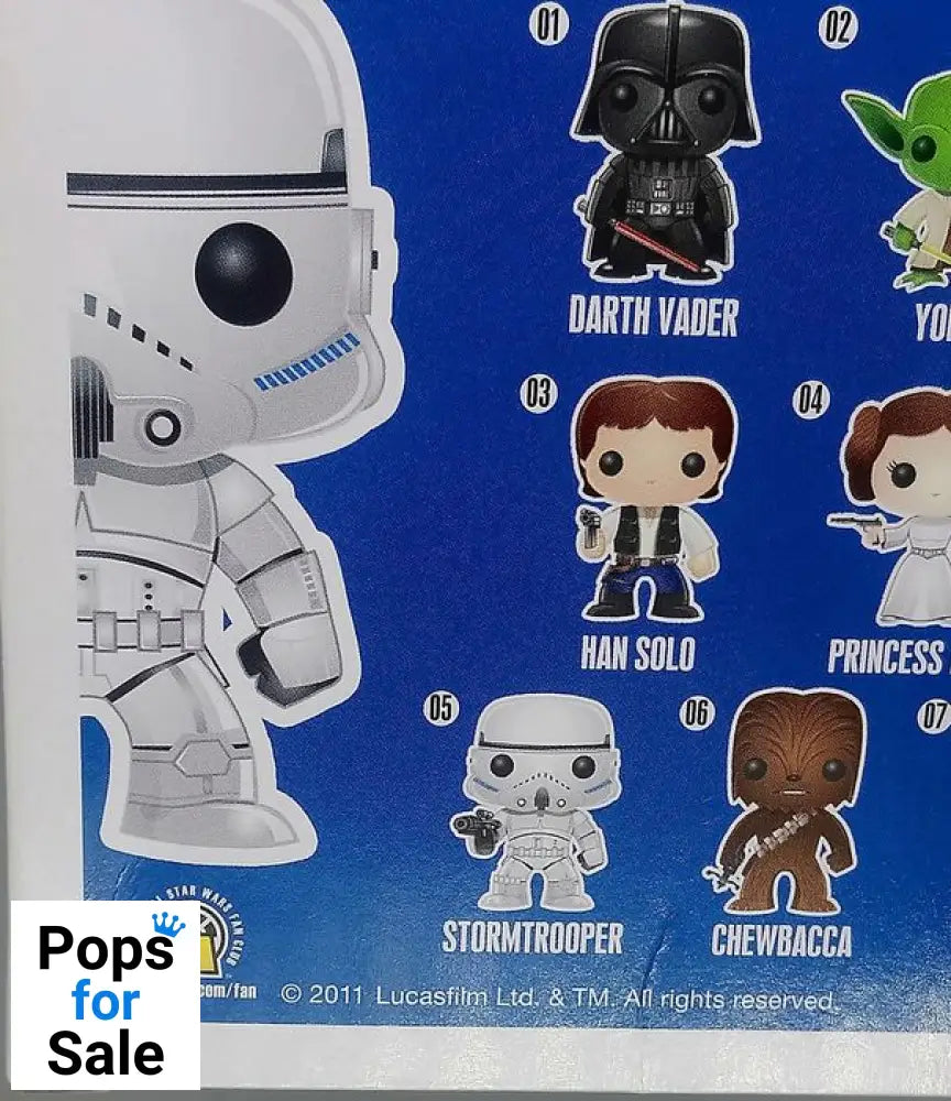 #05 Stormtrooper - Star Wars - Box Damaged Funko POP - PopsforSale.co.uk