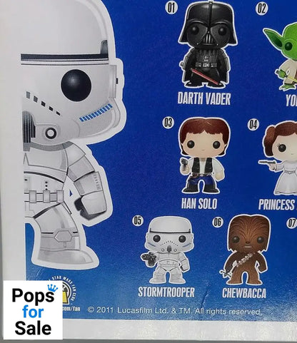 #05 Stormtrooper - Star Wars - Box Damaged Funko POP