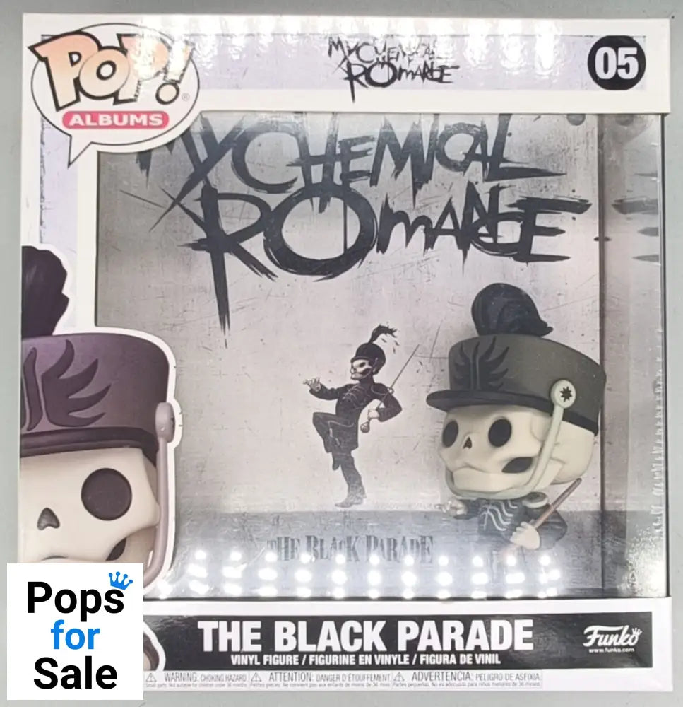 05 The Black Parade - My Chemical Romance - Albums Rocks - Funko POP - Box Damaged